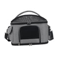 thumbnail image 4 of Bolsa de transporte para mascotas Salvador Transportín para gatos Lado suave Gris, 4 of 10