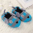 thumbnail image 4 of Otqutp Toddler Puppy Slippers Cute Cartoon Animals Plush Warm Home Shoes Boys Girls Winter Comfy Full Wrapped Slippers, 4 of 5