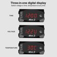 thumbnail image 3 of Motorcycle Electronic Clock, Fundamentalembellish Fine Craftsmanshipstrong Compatibility  For Indoor, 3 of 8