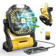 thumbnail image 1 of Ventilador portátil ONLYNEW PF1 recargable de 20000 mAh con linterna LED, 1 of 7