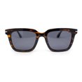 thumbnail image 2 of Hipster Vintage Style Horn Rim Gentlemans Plastic Sunglasses Tortoise - Black, 2 of 4