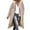 Khaki, variant on Hontri Women's Puffer Jackets, Ladies Fashionable Warm Winter Coat Double Faced Long Sleeve Hooded Down Jacket Red 3Xl