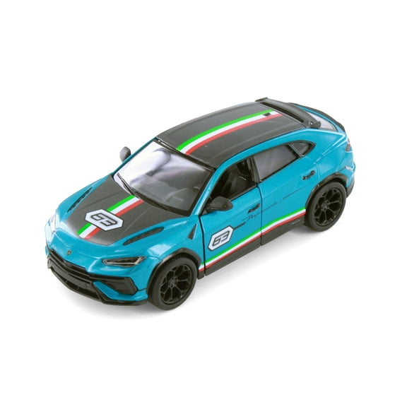 Lamborghini Urus Performante, Blue - Kinsmart 5447DF - 1/40 Scale Diecast Model Car