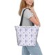 thumbnail image 2 of Easygdp Stripes and Sprigs of Lavender Bolso de Hombro para Mujer, Bolso Bandolera y Cartera de Mano Elegante para Uso Diario, 2 of 6