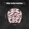 thumbnail image 2 of 2 PCS Car Headrest Cover, Camouflage Pink Soft Car Seat Head Rest Cover Protector Interior Car Accessories Seat Covers for Cars Truck Auto Only Covers, 2 of 8