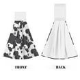 thumbnail image 2 of Yiaed Black And White Sheeps Print Coral Velvet Wipes Absorbent Wipes Cleaning Cloths Household Table and Dish Wiping Cloths, 2 of 7