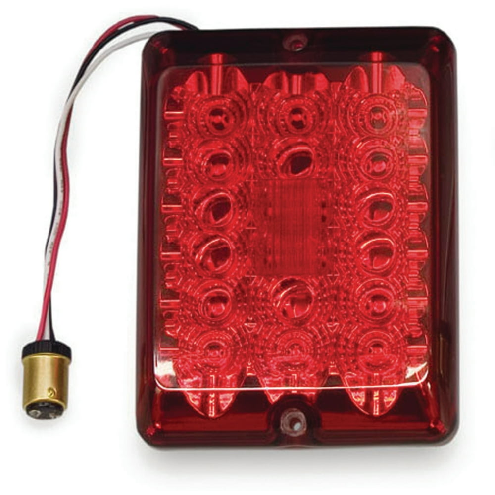 Bargman 4284410 Red LED RV Trailer Stop, Tail & Turn Light Lens Upgrade Module
