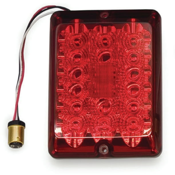 Bargman 4284410 Red LED RV Trailer Stop, Tail & Turn Light Lens Upgrade Module