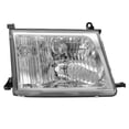 thumbnail image 2 of For 1998-2005 Toyota Land Cruiser 100 W/Factory Halogen Models Only, Right Side Headlight, Replacement Car Headlamp, 2 of 15
