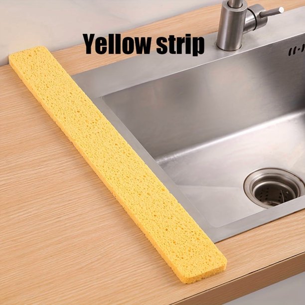 Tapete antideslizante for fregadero de cocina de secado rápido: tapete absorbente y escurridor, adecuado for encimeras, esponjas, vajillas, accesorios de cocina duraderos y fáciles de limpiar