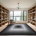 thumbnail image 2 of ODIKA 9'x12' Washable Area Rug Alfombras Minimalist Abstract Interlocking Grid Para Habitacion for Great Room, Indoor Concept, Large Living Low Pile, Flatwoven, 2 of 7