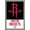 Barnwood Framed Version, variant on NBA Houston Rockets - Logo 21 Wall Poster, 22.375" x 34"