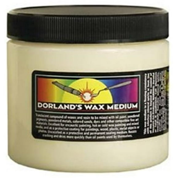 Art Supplies VDW2001 Dorlands Wax Medium, 1 Gallon