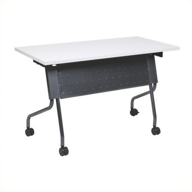 Training Table - 6' Titanium Frame With Grey Top - Walmart.com