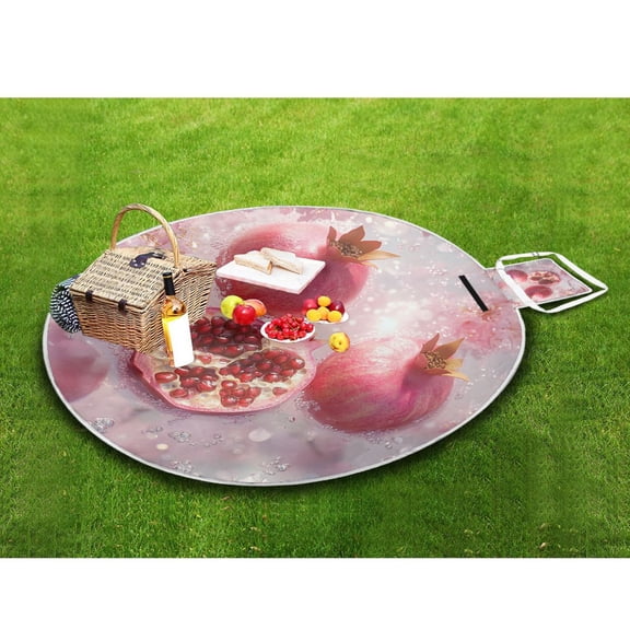 Picnic Blankets Teencool Beach Blanket Creatively Pomegranate Dreams Pattern Outdoor Blanket for Travel