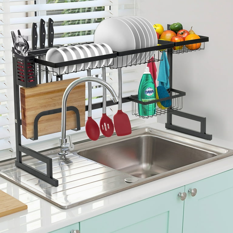 Over The Sink Dish Drying Rack