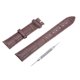 thumbnail image 1 of Vaca Piel Cuero Correa Relieve 17mm Cuero Reloj Correa con Resorte Barra Herramienta, Marrón Unique Bargains ver herramientas de reparación, 1 of 6