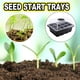 thumbnail image 1 of Bandeja De Jardín Caja de 12 agujeros para cultivo de semillasbandeja para sembrar plantas de jardín de invernadero (negro), 1 of 3