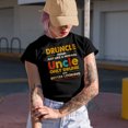 thumbnail image 2 of Witty Druncle Just Like a Normal Uncle Only Drunk & Better Looking, Black T-Shirt, XL, 2 of 5