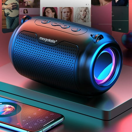 cvlncycling Bluetooth Speakers On Sale Portable Bluetooth Speaker Portable Bluetooth Audio Subwoofer Surround Sound Hifi Speaker for Family Gatherings and Outdoor