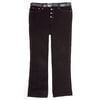 Juniors' Plus Button-Fly Belted Cords