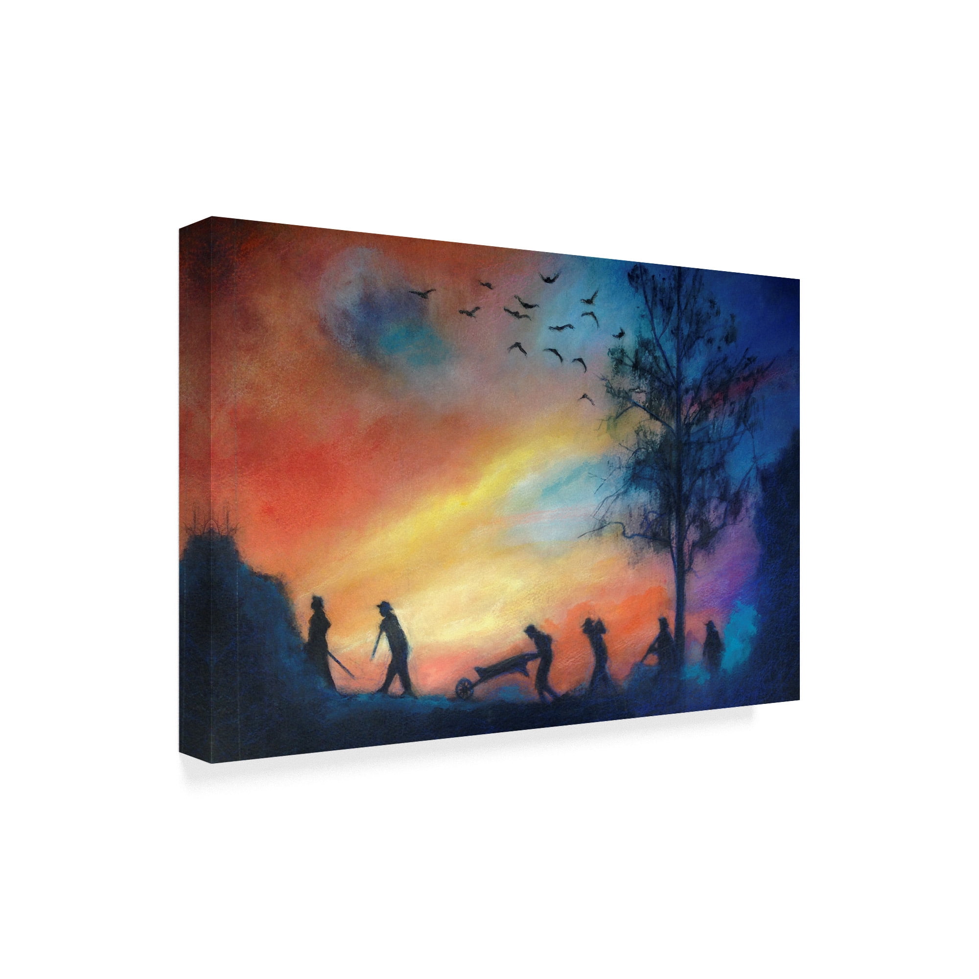 Trademark Fine Art 'The Underground Railroad' Canvas Art by Gregg Degroat