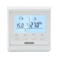 thumbnail image 1 of Labymos Thermostat de Chaudière Écran LCD 2,6 Pouces Numérique Programmable Hebdomadaire Thermostat de Pièce Verrouillage pour Enfant Thermostat Intelligent, 1 of 8