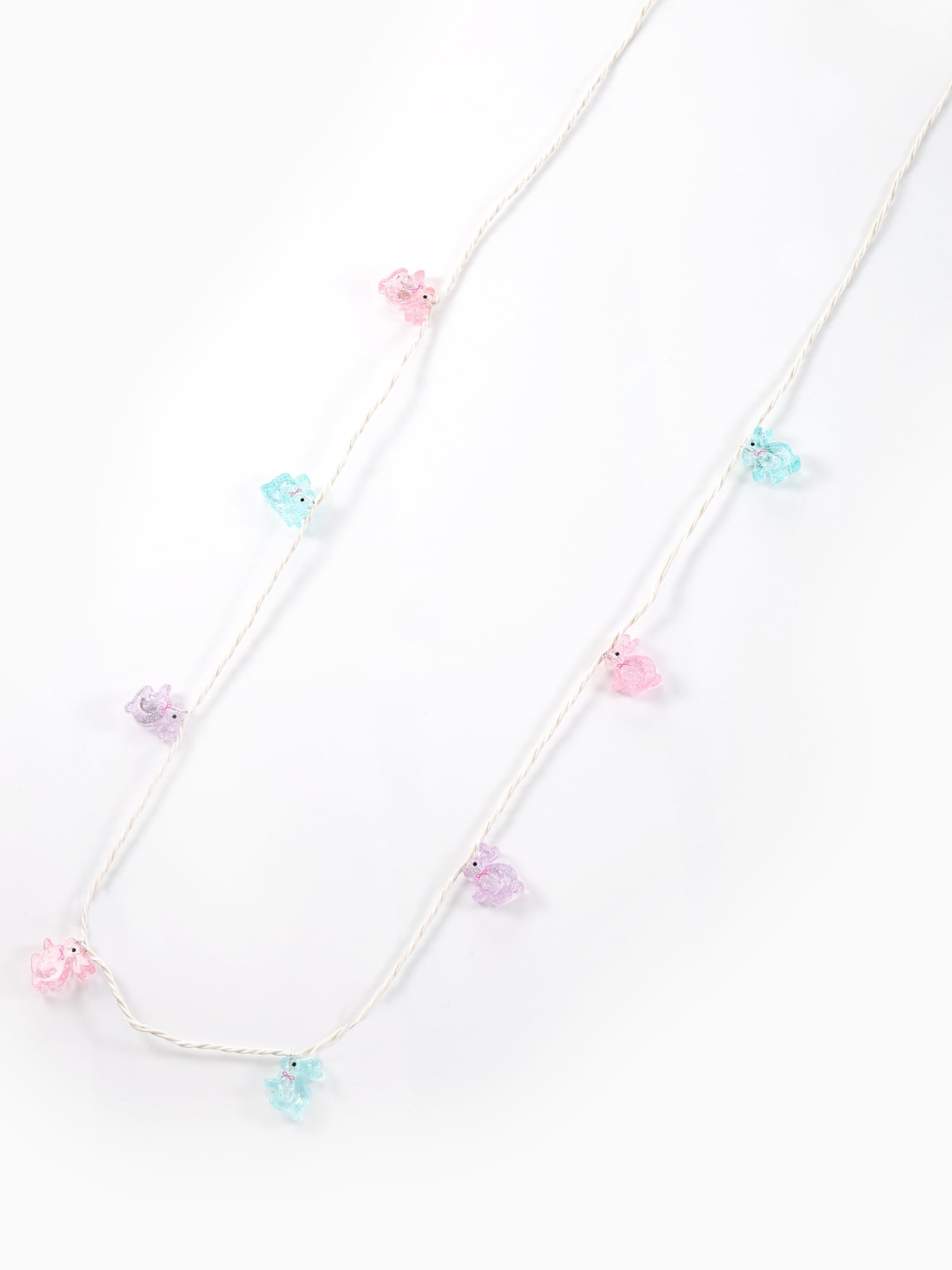 Way to Celebrate Easter Pink Bunny Light-up Necklace, 1 Piece