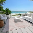 thumbnail image 6 of Addison Rugs Chantille Indoor/Outdoor Transitional Geometric Blush Washable Rectangle Rug, 10' x 14', 6 of 6