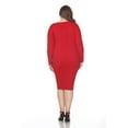 thumbnail image 4 of White Mark Robe Chandail Destiny pour Femmes, 4 of 5