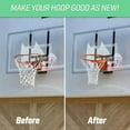 thumbnail image 5 of Regulation 18" Steel Basketball Rim - Choose from Fixed or Breakaway - Use for Replacement or Garage Mount-xlk, 5 of 10