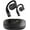 Black, variant on Cleer ARC3 Open Ear True Wireless Earbuds, IPX7 Waterproof Headphones with Earhooks, Built-in Microphone, Black