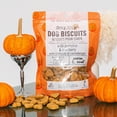 thumbnail image 2 of Dexypaws: Pumpkin & Cranberry Dog Biscuits - 12oz Bag, Pet Treats, Natural Simple Ingredients, Snack-Training-Reward, Vitamin & Antioxidant Rich, 2 of 8