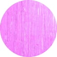 thumbnail image 1 of Ahgly Company Indoor Round Abstract Purple Contemporary Area Rugs, 3' Round, 1 of 4