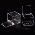thumbnail image 4 of CIMAXIC Conteneur de Rangement en Forme Carrée 6 Pcs Boîte à Bonbons Transparente pour Fête de Mariage (Transparent), 2.36"X2.36"X2.36 Pouces, 4 of 4