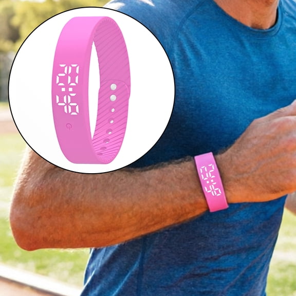 Vibrating Alarm Wristband with Fitness Tracking Waterproof Silent Wake Up Clock Watch Vibration Sleep Bracelet for Heavy Sleepers Students Men Women