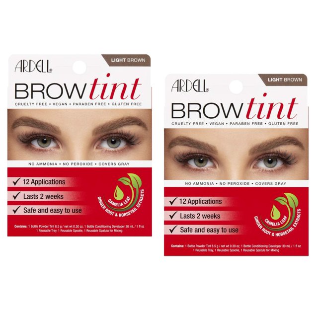 Ardell Brow Tint Light Brown Pack of 2