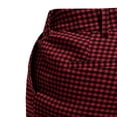 thumbnail image 6 of WAENQINLA Big and Tall Plaid Pants Men Slim Leg Checkered Dress Pant Button Closure Business Casual Bottoms with Pockets XS-3XL, 6 of 9
