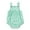 Mint Green, variant on Baby Boys Girls Ribbed Solid Pocket Bodysuit Suspenders Romper Cotton Blend Sleeveless Fashion Design for Daily Wear,Color:Mint Green