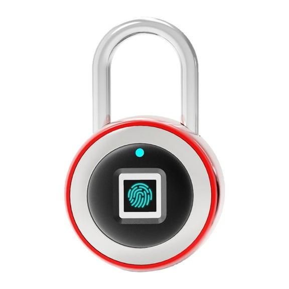 Anti Theft Fingerprint Padlock for Smart Keyless Lock Door for Luggage Gym Backp