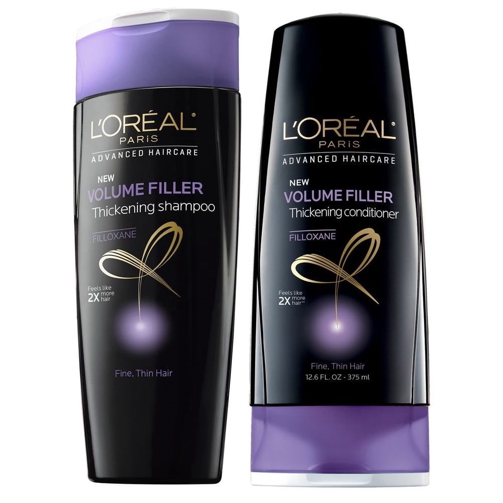 L'oreal Volume Filler Thickening Shampoo And Conditioner 12.6 Ounces