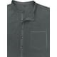 thumbnail image 4 of SAYOO - Camisa informal de otoño para hombre, color sólido, manga larga, cuello levantado, botones, tops con bolsillo SAYOO  S M L XL XXL, 4 of 7