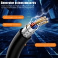 thumbnail image 3 of Kojooin Rallonge pour VR 30 A 25 Pi, Cordon d'Alimentation Extérieur Robuste avec Poignée de Prise et Fiche Imperméable, 3 of 7