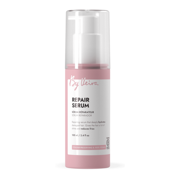 By Veira, Repair Serum 3.4 Fl Oz, For Damaged Hair, Wheat protein/Sunflower Extract Gently Repairs Hair, Colour preserving & 100% vegan