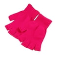 thumbnail image 1 of Manoplas de punto de invierno Qarigey Adultos gris rojo rosa, 1 of 6