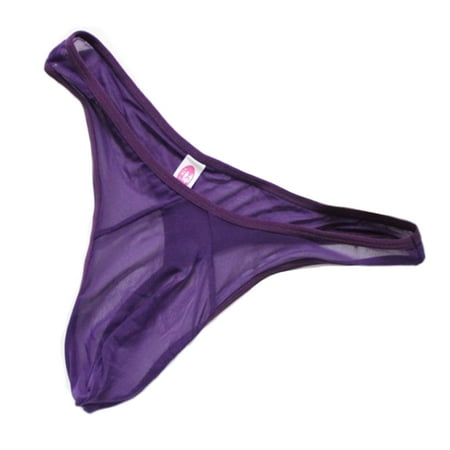 

50pcs Men s Mesh Thong Transprant Underwear Men Briefs Lingerie