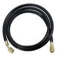 thumbnail image 1 of Refrigeration Charging Hose 59 Inch 1.5M Ac 800Psi Guage Hvac 1/4 Sae R410A R134A With Low Loss Fittings Plumbing Brass Rubber, 1 of 8