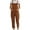 Khaki, variant on Akafmk Plus Size Jumpsuits for Women Summer, Casual Rompers for Women, Women's Summer Casual Solid Pocket Romper Long Playsuit Strap Button Jumpsuit Loose Fitting Overalls