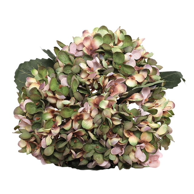 Bouquet Floral en Soie Réaliste Arrangement Réaliste Design Hortensia Maison