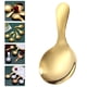 thumbnail image 2 of Cuchas de mango corto de 8 piezas cucharas de sopa de acero inoxidable cucharas pequeñas cucharas de postres de postres, 2 of 6